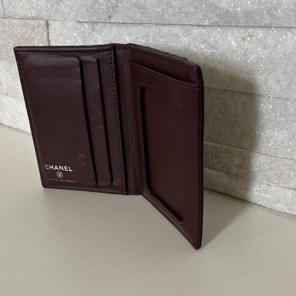 CHANEL Classic Caviar ID Bifold Card Holder Wallet - Picture 15 of 16